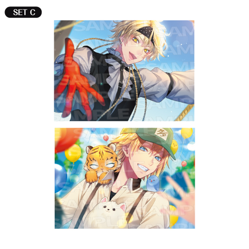 ときめきアンロック！限定仕様スチル2L判ブロマイド（SET C）