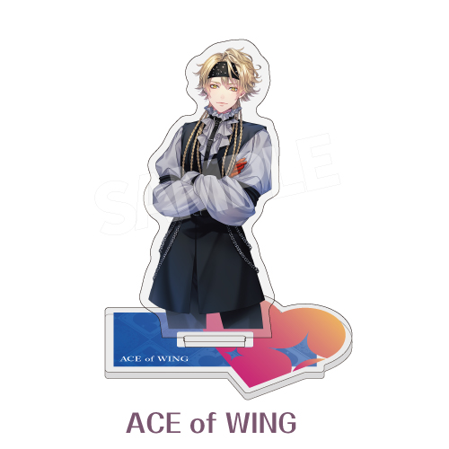 私と五叉路でぶつかって！アクリルスタンド（ACE of WING）
